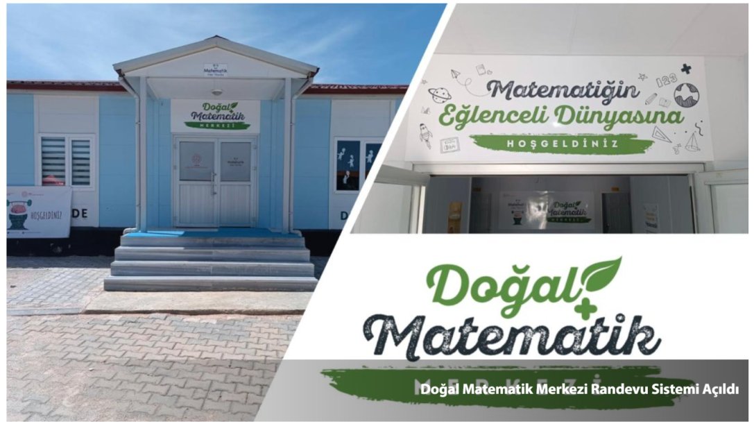 Doğal Matematik Merkezi Randevu Sistemi Açıldı