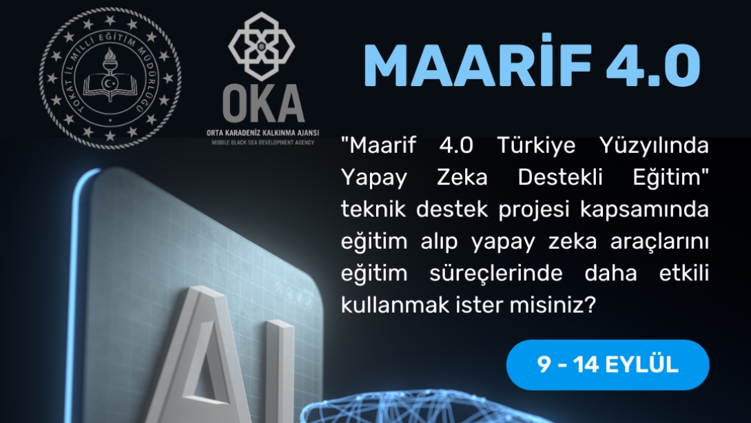 Maarif 4.0 Türkiye Yüzyılında Yapay Zeka Destekli Eğitim